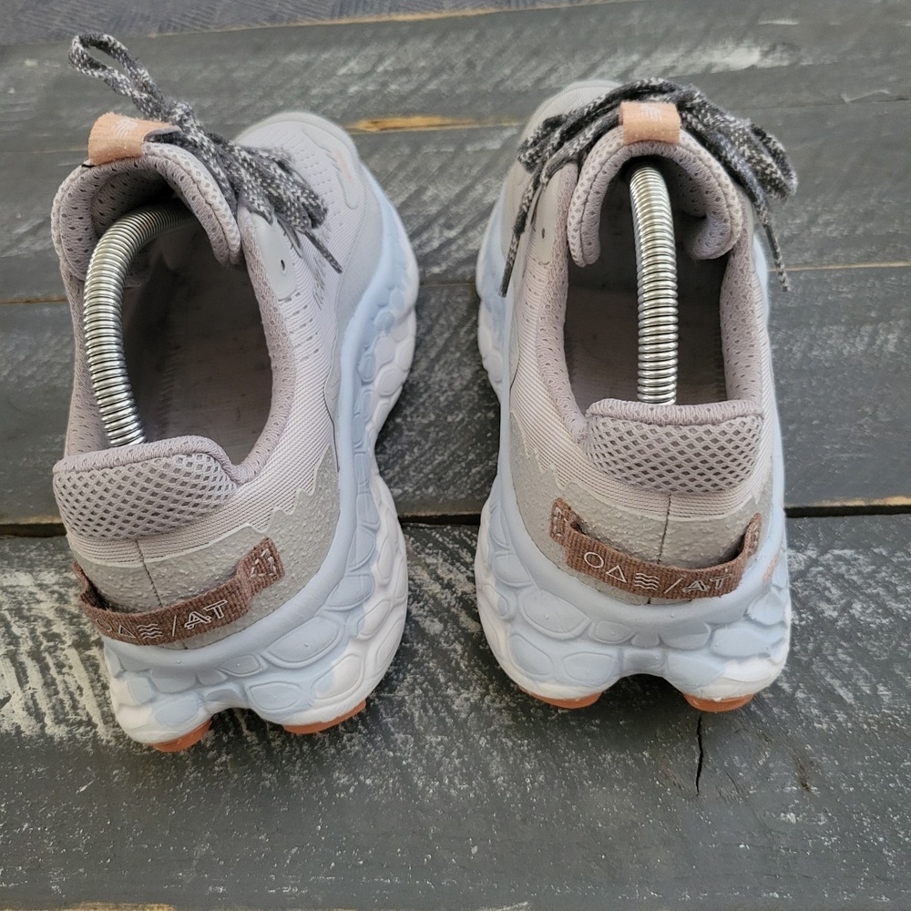 New Balance Gray and Pink Athletic Shoes - Picture 8 of 8